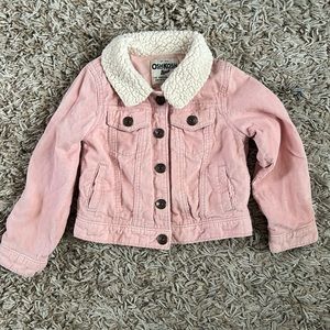 Oshkosh pink jacket toddler size 4T.